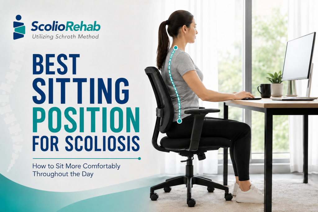 recommended sitting position for scoliosis