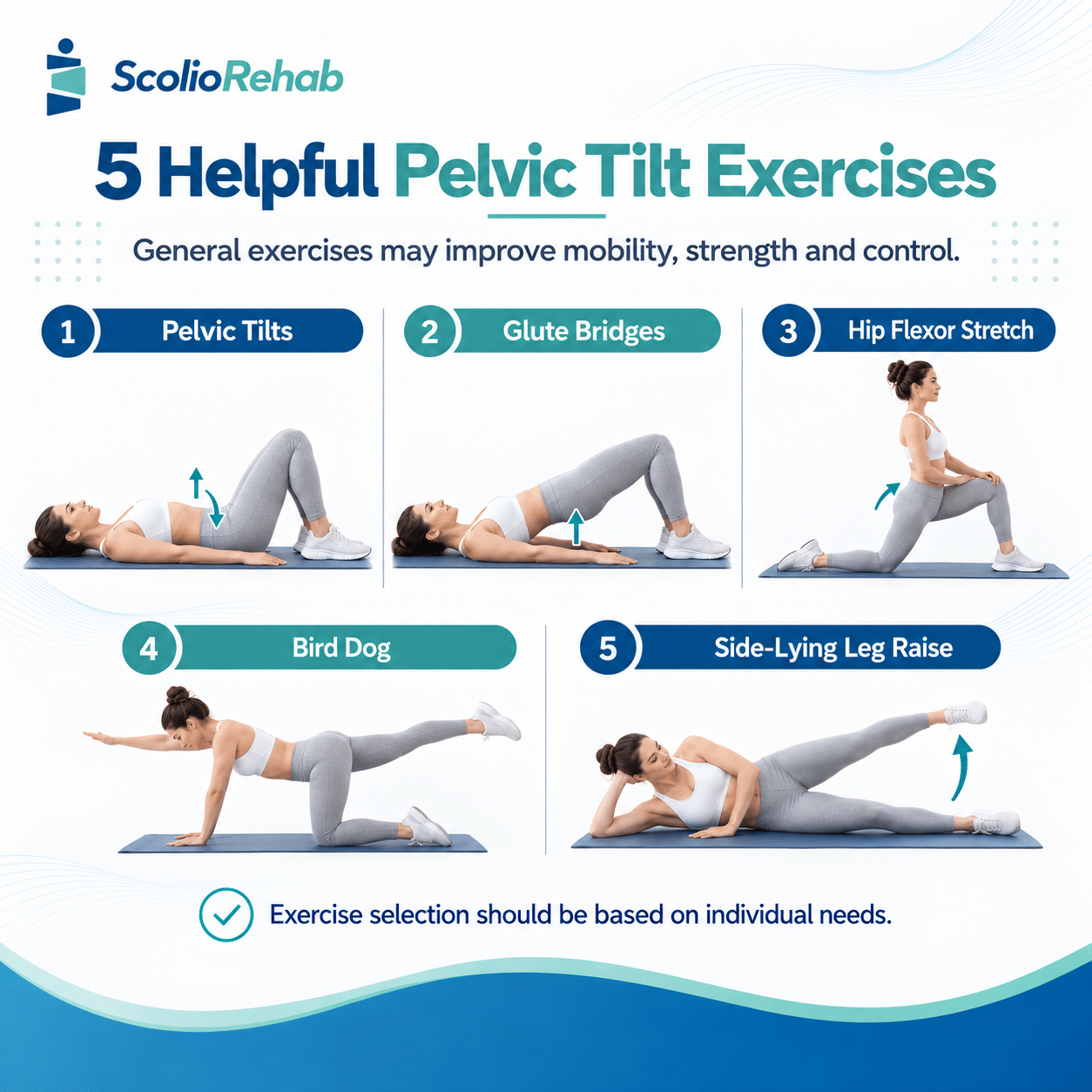 exercises for pelvic tilt