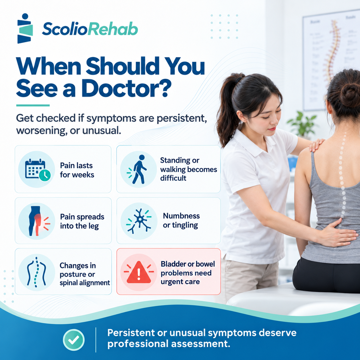 when you should see doctor when have back pain